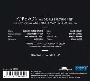 2CD Carl Maria von Weber: Oberon