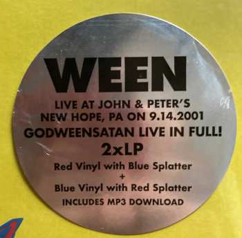 2LP Ween: God Ween Satan: Live CLR | LTD