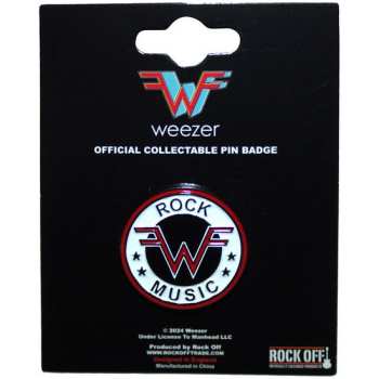 Merch Weezer: Plaque Rock Music Emblem