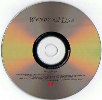 CD Wendy & Lisa: Wendy And Lisa