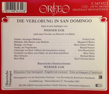2CD Fritz Wunderlich: Die Verlobung In San Domingo