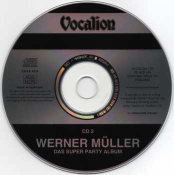 2CD Werner Müller Und Sein Orchester: Das Super Party Album Mit 84 Non-Stop-Weltschlagern