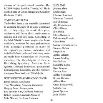 2CD Westminster Choir: An Evening Of Readings And Carols - The 30th Anniversary Live Recording