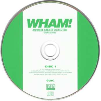 CD/DVD Wham!: Japanese Singles Collection -Greatest Hits- LTD
