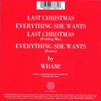 CD Wham!: Last Christmas / Everything She Wants