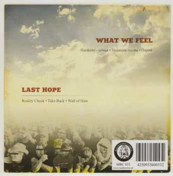 SP What We Feel: What We Feel / Last Hope