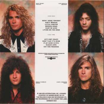 5CD/Coffret White Lion: All You Need Is Rock 'N' Roll: The Complete Albums 1985-1991 LTD