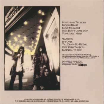 5CD/Coffret White Lion: All You Need Is Rock 'N' Roll: The Complete Albums 1985-1991 LTD