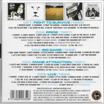 5CD/Coffret White Lion: All You Need Is Rock 'N' Roll: The Complete Albums 1985-1991 LTD