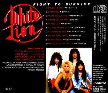CD White Lion: Fight To Survive