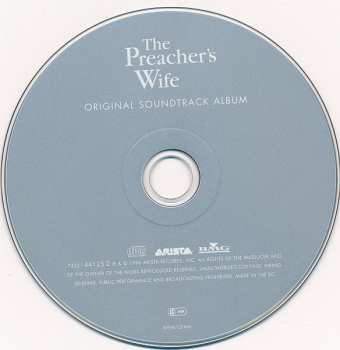 CD Whitney Houston: The Preacher's Wife (Original Soundtrack Album)