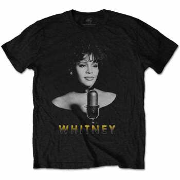 Merch Whitney Houston: T-shirt Black & White Photo 