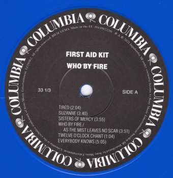 2LP First Aid Kit: Who By Fire - Live Tribute To Leonard Cohen LTD | DLX | CLR