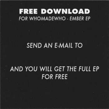 LP WhoMadeWho: Ember EP CLR