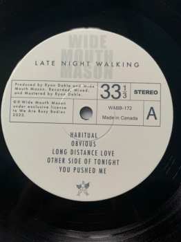 LP Wide Mouth Mason: Late Night Walking LTD