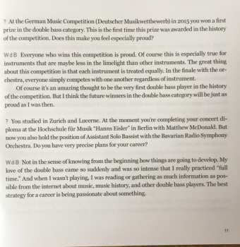 CD Wies de Boevé: Double Bass 