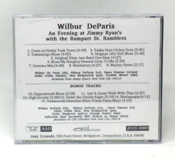 CD Wilbur De Paris: An Evening At Jimmy Ryan's With The Rampart St. Ramblers