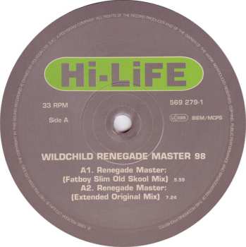 LP Wildchild: Renegade Master 98