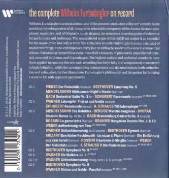 55CD Wilhelm Furtwängler: The Complete Wilhelm Furtwängler On Record
