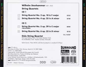 2SACD Wilhelm Stenhammar: String Quartets 3 – 6