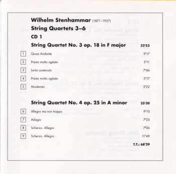 2SACD Wilhelm Stenhammar: String Quartets 3 – 6