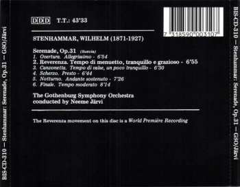 CD Göteborgs Symfoniker: Serenade Opus 31