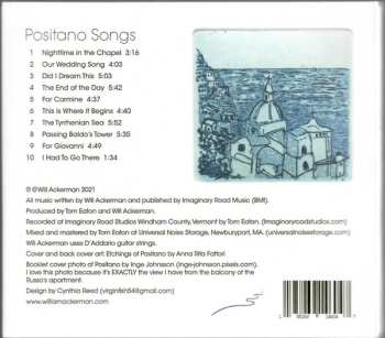 CD William Ackerman: Positano Songs