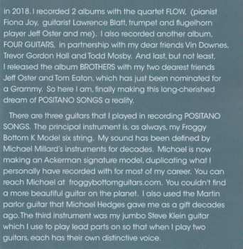 CD William Ackerman: Positano Songs