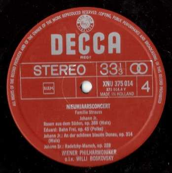2LP/Coffret Willi Boskovsky: Nieuwjaarsconcert (2xLP + BOX)