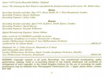 CD Ernest John Moeran: Piano Music