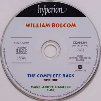 CD Marc-André Hamelin: The Complete Rags