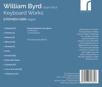 CD William Byrd: Keyboard Works