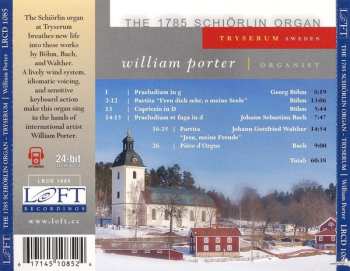 CD William Porter: The 1785 Schiörlin Organ