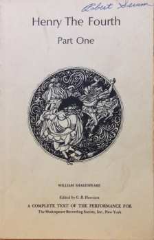 3LP/Coffret William Shakespeare: Henry The Fourth Part 1