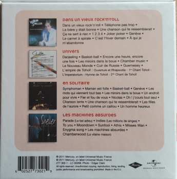 4CD/Coffret William Sheller: 4 Albums Originaux
