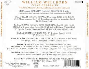 CD William Wellborn: Piano Portraits