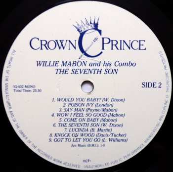 LP Willie Mabon And His Combo: The Seventh Son