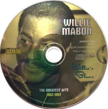 CD Willie Mabon: Willie's Blues: The Greatest Hits (1952-1957)