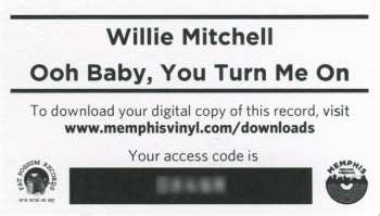 LP Willie Mitchell: Ooh Baby, You Turn Me On CLR