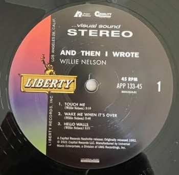 2LP Willie Nelson: ... And Then I Wrote