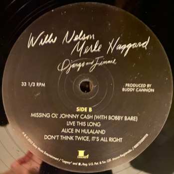 2LP Willie Nelson: Django And Jimmie