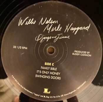 2LP Willie Nelson: Django And Jimmie