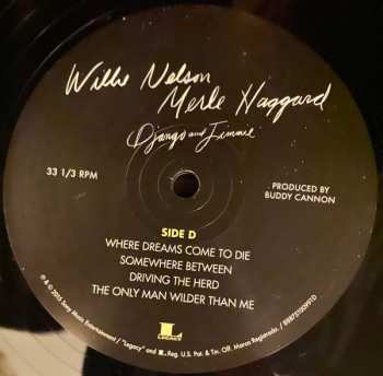 2LP Willie Nelson: Django And Jimmie
