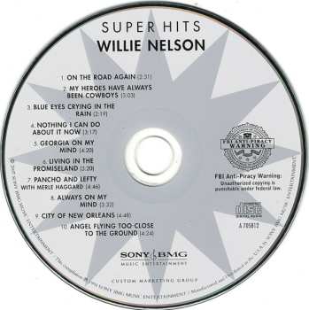 CD Willie Nelson: Super Hits