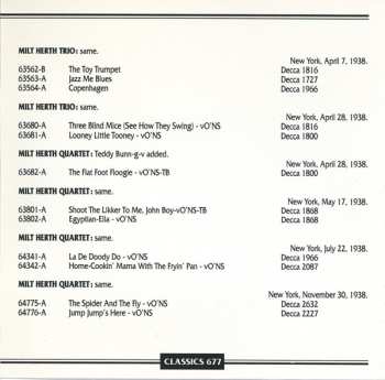 CD Willie "The Lion" Smith: 1937-1938