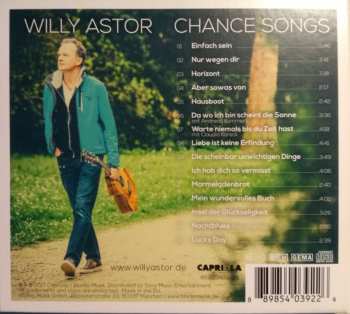 CD Willy Astor: Chance Songs