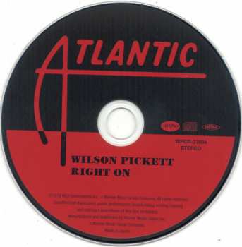 CD Wilson Pickett: Right On