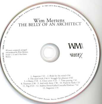 CD Wim Mertens: The Belly Of An Architect