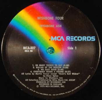 LP Wishbone Ash: Wishbone Four