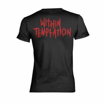 Marchandises Within Temptation: Tričko Dámské Purge Outline (red Face) S
